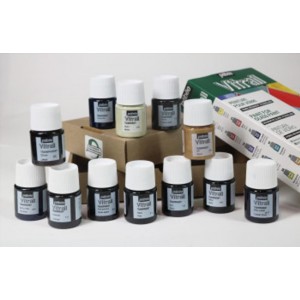 ΣΕΤ ΣΜΑΛΤΟ (ENAMEL) 12x20ml VITRAIL PEBEO
