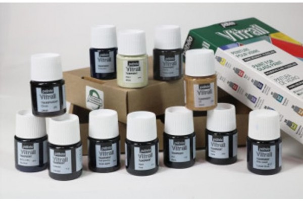 ΣΕΤ ΣΜΑΛΤΟ (ENAMEL) 12x20ml VITRAIL PEBEO