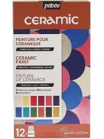 ΣΕΤ ΧΡΩΜΑΤΑ ΓΙΑ ΚΕΡΑΜΙΚΑ 12x20ml PEBEO CERAMIC