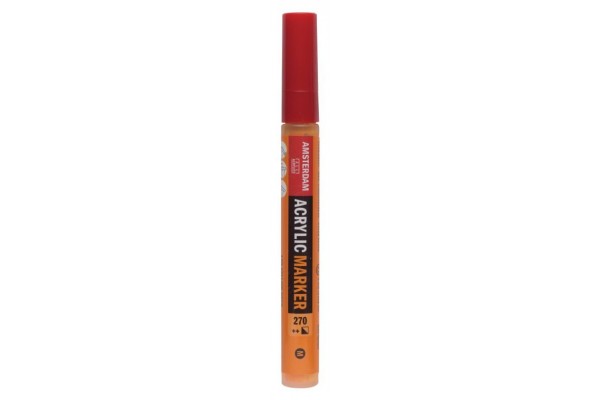 ΜΑΡΚΑΔΟΡΟΣ ΑΚΡΥΛΙΚΟΣ AMSTERDAM 4mm 270 Azo Yellow Deep SW