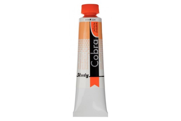 ΛΑΔΙ COBRA 40ml 224 Naples Yellow Red
