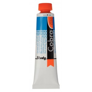 ΛΑΔΙ COBRA 40ml 535 Cerulean Blue (Phthalo) ΛΑΔΙ COBRA 40ml 535 Cerulean Blue (Phthalo)