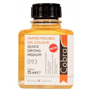 QUICK DRYING MEDIUM 75ml ΓΙΑ ΛΑΔΙ ΖΩΓΡΑΦΙΚΗΣ COBRA WATER MIXABLE QUICK DRYING MEDIUM 75ml ΓΙΑ ΛΑΔΙ ΖΩΓΡΑΦΙΚΗΣ COBRA WATER MIXABLE