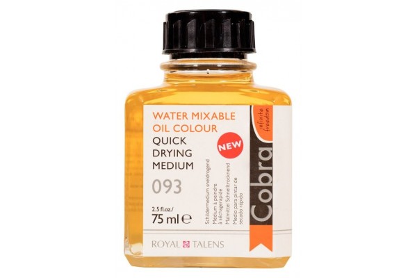 QUICK DRYING MEDIUM 75ml ΓΙΑ ΛΑΔΙ ΖΩΓΡΑΦΙΚΗΣ COBRA WATER MIXABLE