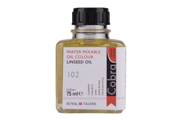ΛΙΝΕΛΑΙΟ ΓΙΑ ΛΑΔΙ ΖΩΓΡΑΦΙΚΗΣ COBRA WATER MIXABLE 75ml