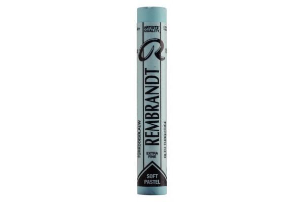 SOFT PASTEL REMBRANDT 522.1 Turquoise Blue