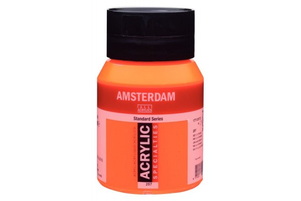 ΑΚΡΥΛΙΚΟ AMSTERDAM 500ml No.257 Reflex Orange