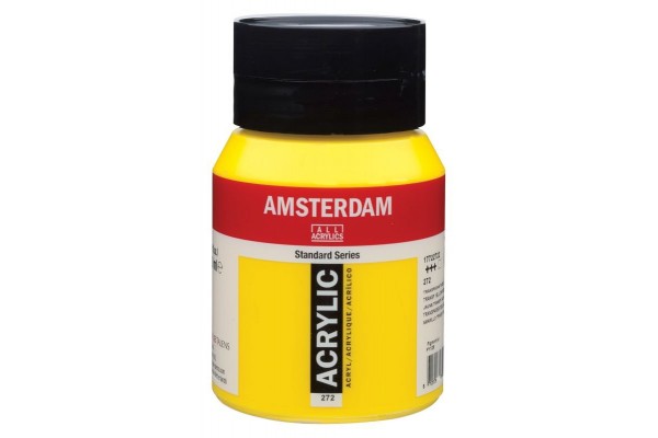 ΑΚΡΥΛΙΚΟ AMSTERDAM 500ml No.272 Transparent Yellow Medium