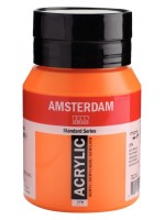 ΑΚΡΥΛΙΚΟ AMSTERDAM 500ml No.276 Azo Orange
