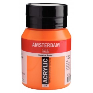 ΑΚΡΥΛΙΚΟ AMSTERDAM 500ml No.276 Azo Orange