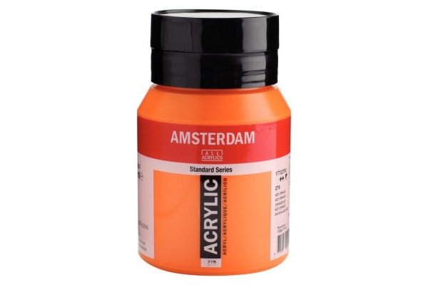 ΑΚΡΥΛΙΚΟ AMSTERDAM 500ml No.276 Azo Orange