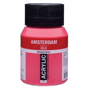 ΑΚΡΥΛΙΚΟ AMSTERDAM 500ml No.348 Permanent Red Purple