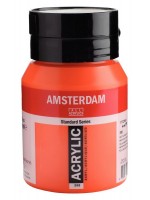 ΑΚΡΥΛΙΚΟ AMSTERDAM 500ml No.398 Naphthol Red Light