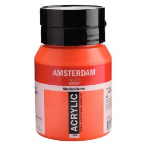 ΑΚΡΥΛΙΚΟ AMSTERDAM 500ml No.398 Naphthol Red Light