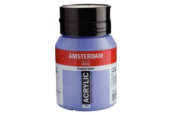 ΑΚΡΥΛΙΚΟ AMSTERDAM 500ml No.519 Ultramarine Violet Light