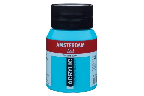ΑΚΡΥΛΙΚΟ AMSTERDAM 500ml No.522 Turquoise Blue