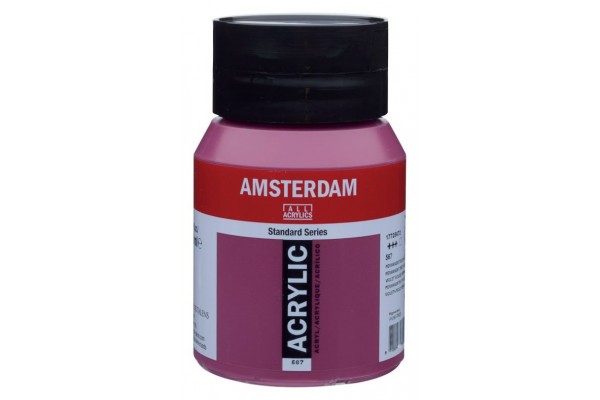 ΑΚΡΥΛΙΚΟ AMSTERDAM 500ml No.567 Permanent Red Violet