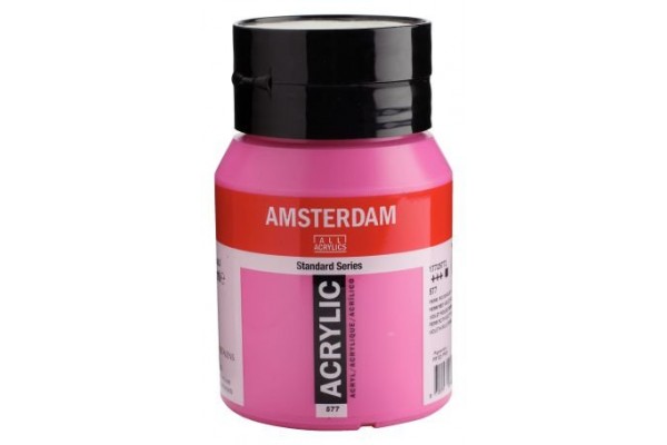 ΑΚΡΥΛΙΚΟ AMSTERDAM 500ml No.577 Permanent Red Violet Light