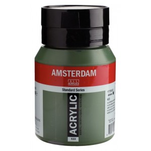 ΑΚΡΥΛΙΚΟ AMSTERDAM 500ml No.622 Olive Green Deep ΑΚΡΥΛΙΚΟ AMSTERDAM 500ml No.622 Olive Green Deep