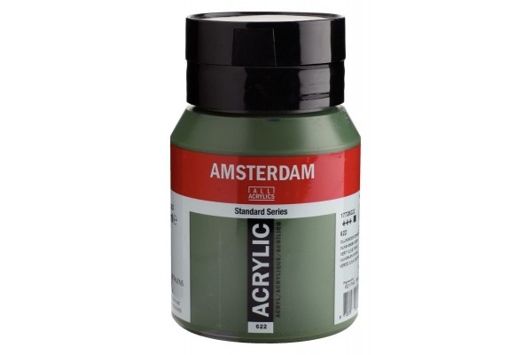 ΑΚΡΥΛΙΚΟ AMSTERDAM 500ml No.622 Olive Green Deep