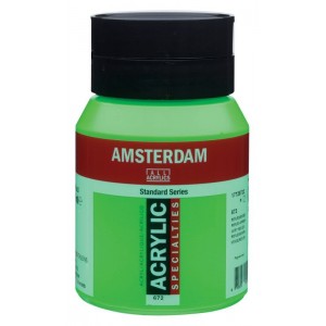 ΑΚΡΥΛΙΚΟ AMSTERDAM 500ml No.672 Reflex Green ΑΚΡΥΛΙΚΟ AMSTERDAM 500ml No.672 Reflex Green