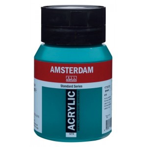 ΑΚΡΥΛΙΚΟ AMSTERDAM 500ml No.675 Phthalo Green ΑΚΡΥΛΙΚΟ AMSTERDAM 500ml No.675 Phthalo Green