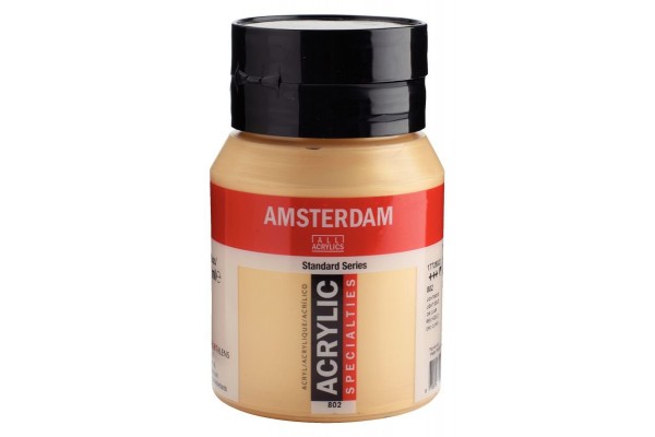 ΑΚΡΥΛΙΚΟ AMSTERDAM 500ml No.802 Light Gold