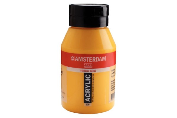 ΑΚΡΥΛΙΚΟ AMSTERDAM 1L No.270 Azo Yellow Deep