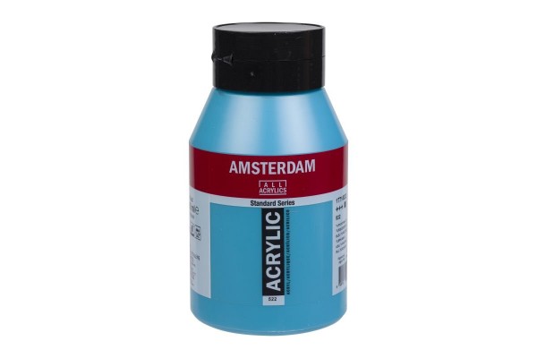 ΑΚΡΥΛΙΚΟ AMSTERDAM 1L No.522 Turquoise Blue