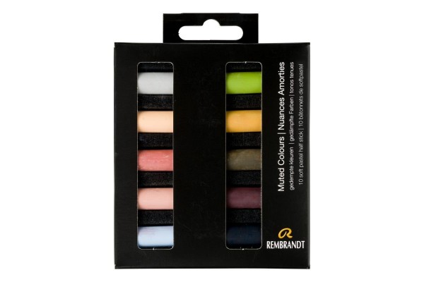 REMBRANDT SOFT PASTELS MUTED COLOURS SET 10 ΤΕΜ
