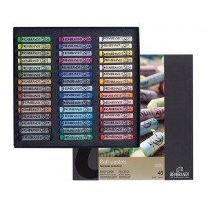 ΣΕΤ SOFT PASTELS CARDBOARD REMBRANDT 45 ΤΕΜ