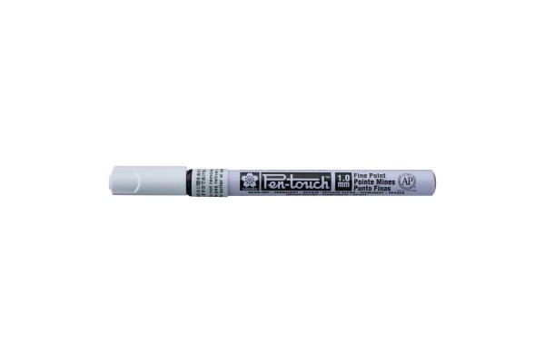 ΜΑΡΚΑΔΟΡΟΙ PEN-TOUCH ΛΕΥΚΟ FINE 1,0mm