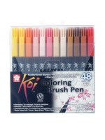 ΜΑΡΚΑΔΟΡΟI SAKURA KOI COLOUR ΣΕΤ 48ΤΕΜ BRUSH PEN
