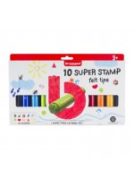 ΜΑΡΚΑΔΟΡΟΙ ΣΦΡΑΓΙΔΑ BRUYNZEEL SUPER STAMP ΣΕΤ 10ΤΕΜ