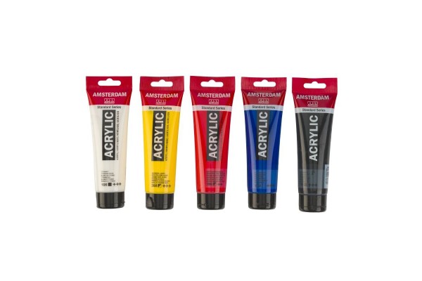 ΣΕΤ ΑΚΡΥΛΙΚΑ AMSTERDAM 5x120ml Mixing set