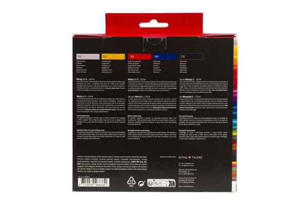ΣΕΤ ΑΚΡΥΛΙΚΑ AMSTERDAM 5x120ml Mixing set