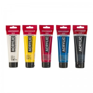 ΣΕΤ ΑΚΡΥΛΙΚΑ AMSTERDAM 5x120ml Primary set