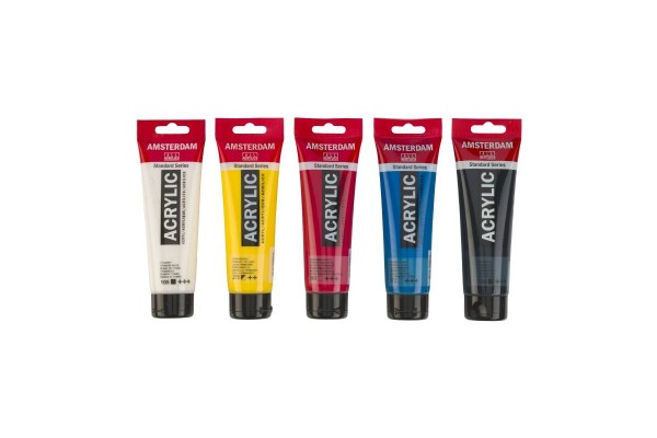 ΣΕΤ ΑΚΡΥΛΙΚΑ AMSTERDAM 5x120ml Primary set