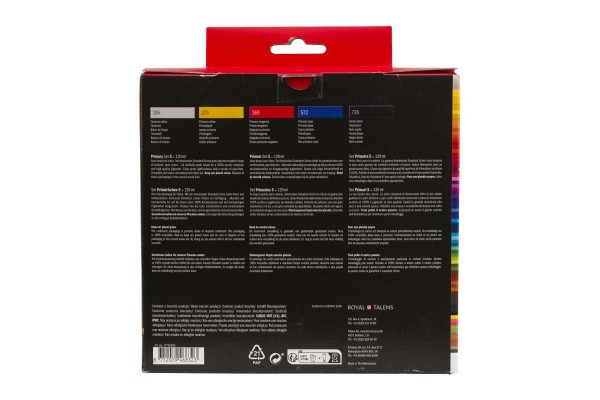 ΣΕΤ ΑΚΡΥΛΙΚΑ AMSTERDAM 5x120ml Primary set