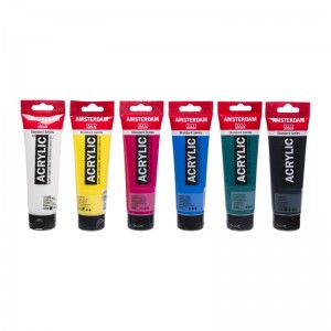 ΣΕΤ ΑΚΡΥΛΙΚΑ AMSTERDAM 6x120ml Classroom set