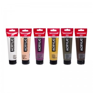 ΣΕΤ ΑΚΡΥΛΙΚΑ AMSTERDAM 6x120ml Portrait set