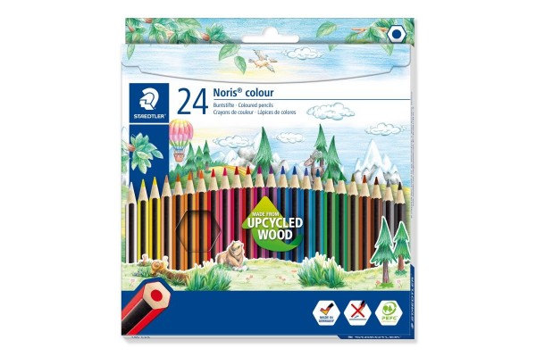 ΣΕΤ ΞΥΛΟΜΠΟΓΙΑΣ 185 C24 NORIS STAEDTLER 24ΤΕΜ