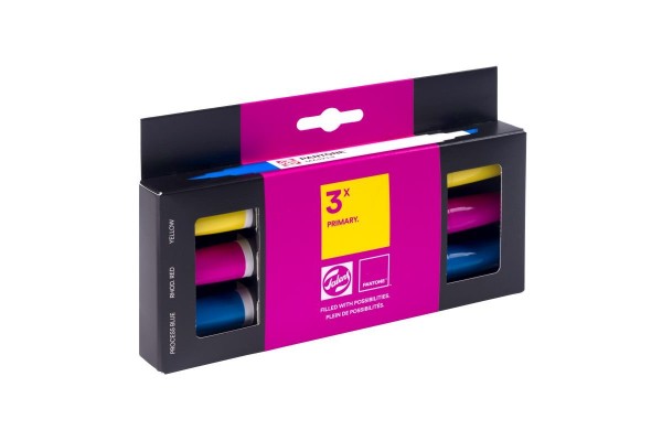 ΣΕΤ ΜΑΡΚΑΔΟΡΟΙ PANTONE 3TEM ΜΕ ΔΙΠΛΗ ΜΥΤΗ  PRIMARY TALENS