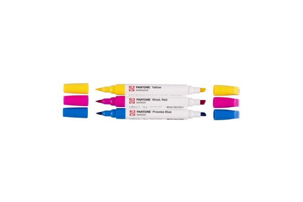 ΣΕΤ ΜΑΡΚΑΔΟΡΟΙ PANTONE 3TEM ΜΕ ΔΙΠΛΗ ΜΥΤΗ  PRIMARY TALENS