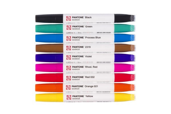ΣΕΤ ΜΑΡΚΑΔΟΡΟΙ PANTONE 9TEM ΜΕ ΔΙΠΛΗ ΜΥΤΗ  PRIMARY TALENS