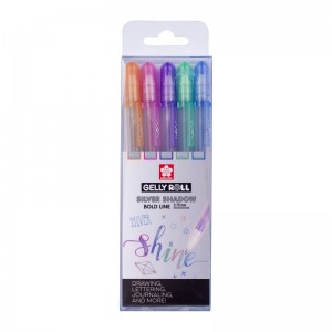 ΜΑΡΚΑΔΟΡΟΙ GELLY ROLL SILVER SHADOW SET  5 COLOURS