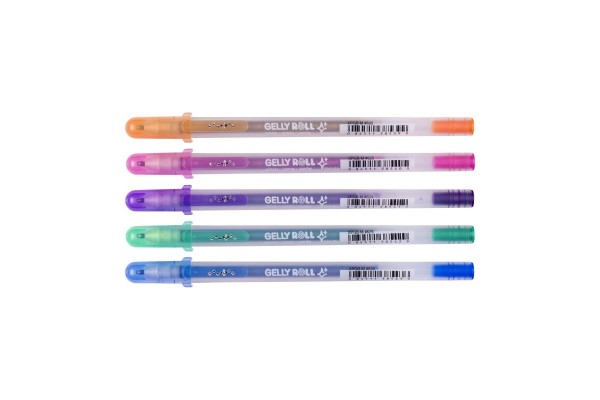 ΜΑΡΚΑΔΟΡΟΙ GELLY ROLL SILVER SHADOW SET  5 COLOURS