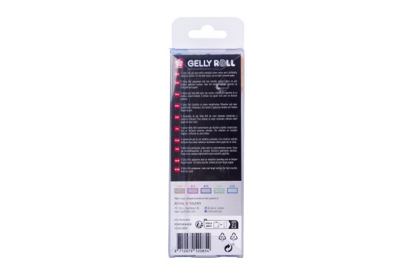 ΜΑΡΚΑΔΟΡΟΙ GELLY ROLL SILVER SHADOW SET  5 COLOURS