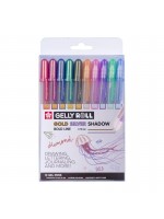 ΜΑΡΚΑΔΟΡΟΙ GELLY GOLD SILVER SHADOW SET 10 COLOURS