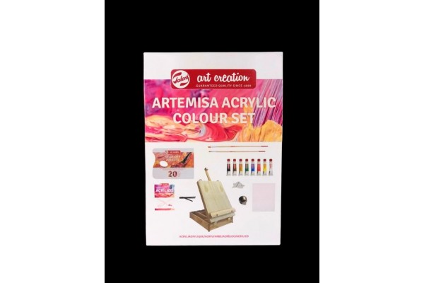 ΣΕΤ ARTEMISA ΚΑΒΑΛΕΤΟ ΣΕ  ΚΟΥΤΙ ΜΕ ΑΚΡΥΛΙΚΑ ΚΑΙ ΑΞΕΣΟΥΑΡ SPAIN
